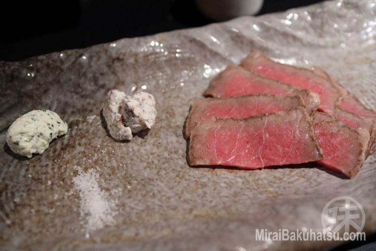 牛肉の昆布締め＠Kokemomo