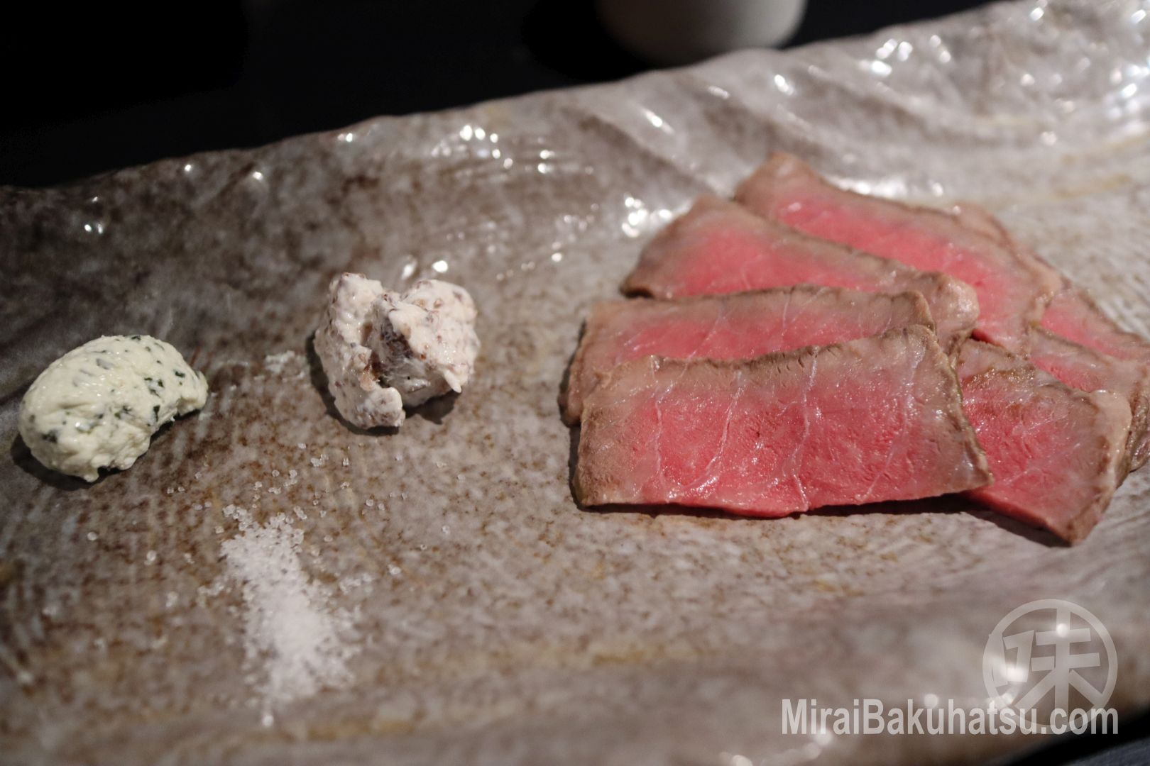 牛肉の昆布締め＠Kokemomo