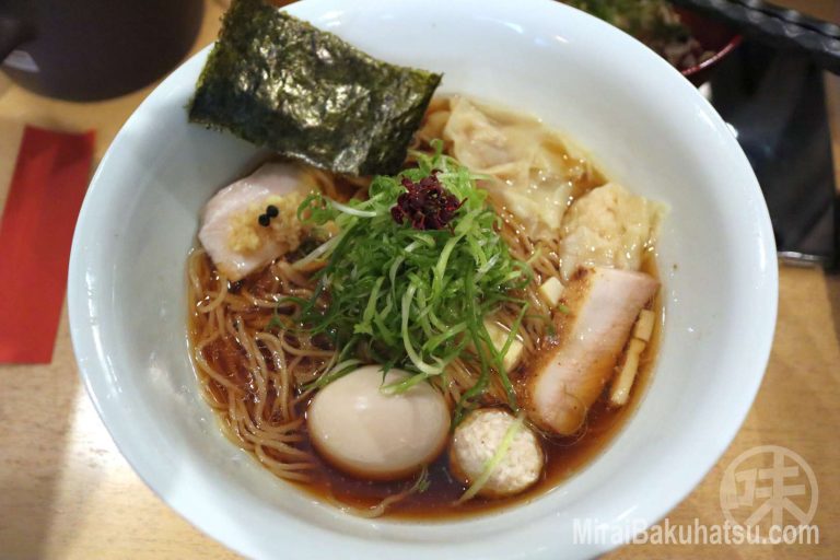 特製醤油そば＠饗くろ喜